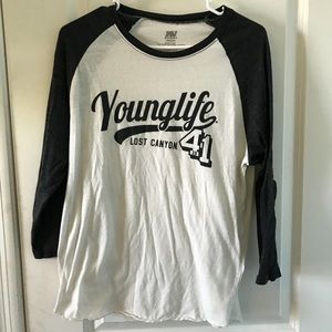 Younglife Baseball Tee